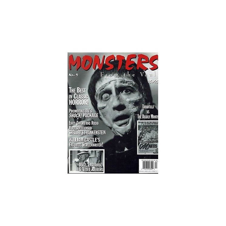 MONSTERS from the Vault vol. 5 n. 9 Tarantula vs deadly Mantis,clas...