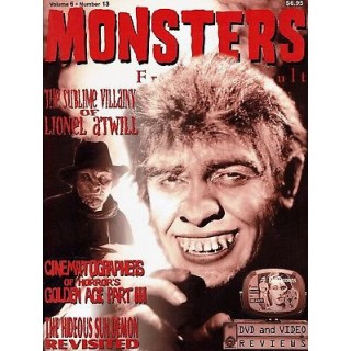 MONSTERS from the Vault vol. 6 n. 13 Horror's golden age III,Lionel...