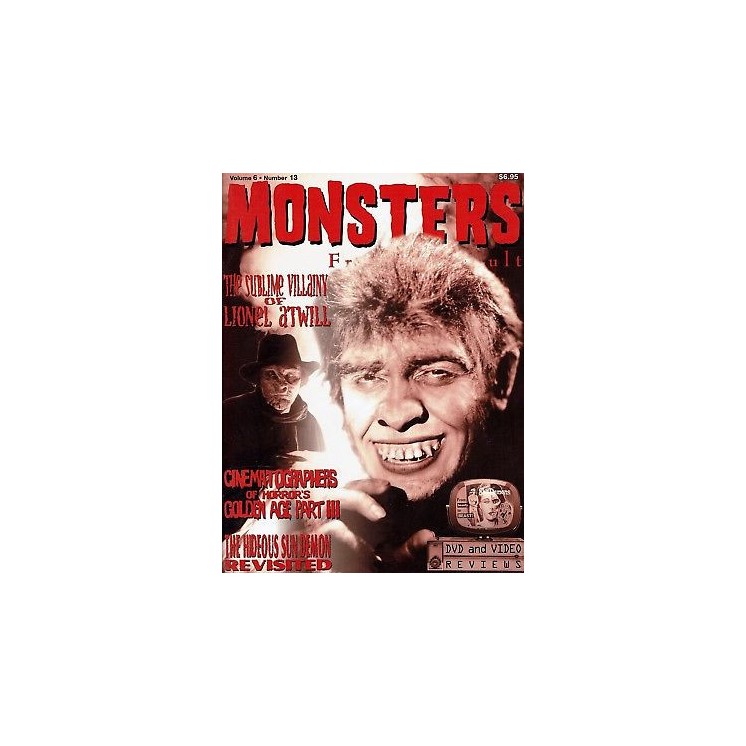 MONSTERS from the Vault vol. 6 n. 13 Horror's golden age III,Lionel...