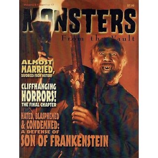 MONSTERS from the Vault vol. 9 n. 17 Son of Frankestein,almost Marr...