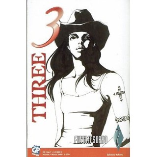 3 - Three n. 7 di Fuyumi Soryo SCONTO 50% NUOVO ed. GP 2,45€