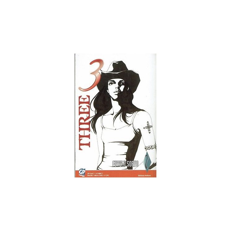 3 - Three n. 7 di Fuyumi Soryo SCONTO 50% NUOVO ed. GP 2,45€