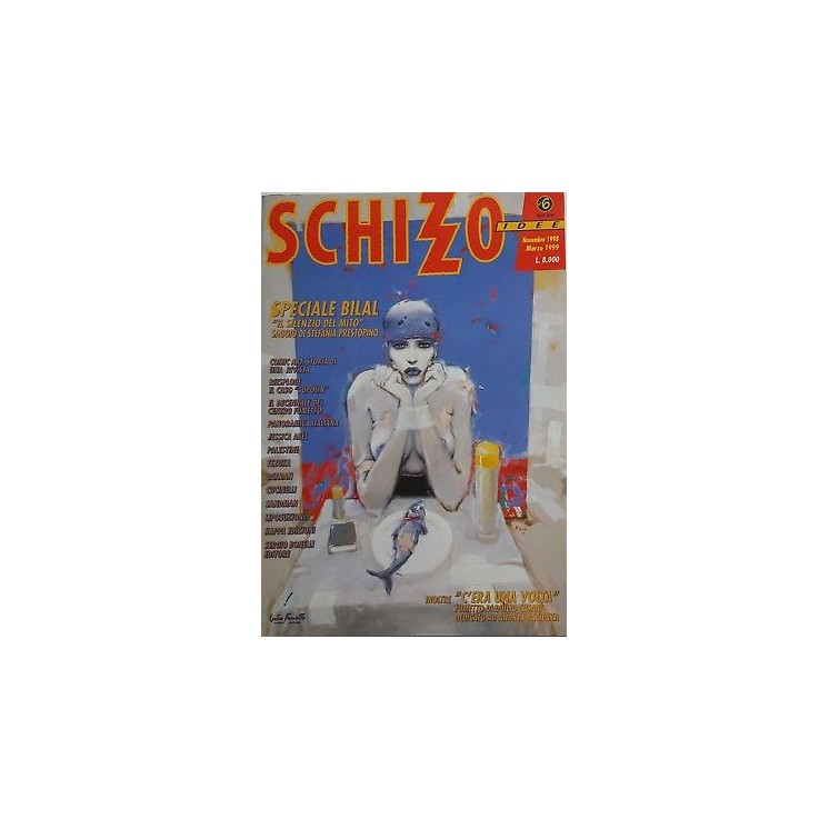 SCHIZZO Terza Serie 6 [Speciale Andrea Pazienza] ed. CFAP SU04 7,50€