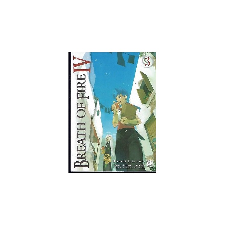 Breath Of Fire n. 3 di Hitoshi Ichimura ed.GP SCONTO 40% NUOVO 2,95€