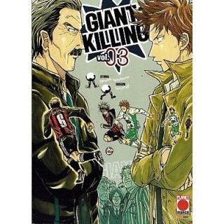 Giant Killing 3 di Tsunamoto ed.Panini NUOVO sconto 50% 2,25€