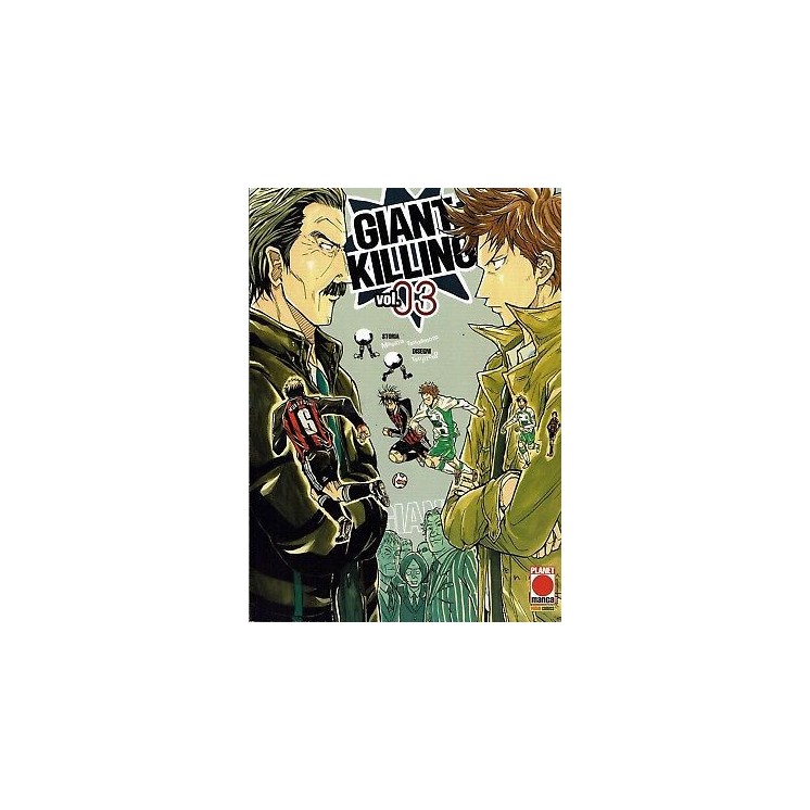 Giant Killing 3 di Tsunamoto ed.Panini NUOVO sconto 50% 2,25€