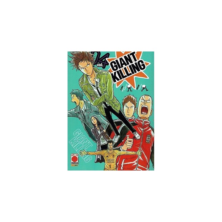 Giant Killing 4 di Tsunamoto ed.Panini NUOVO sconto 50% 2,25€