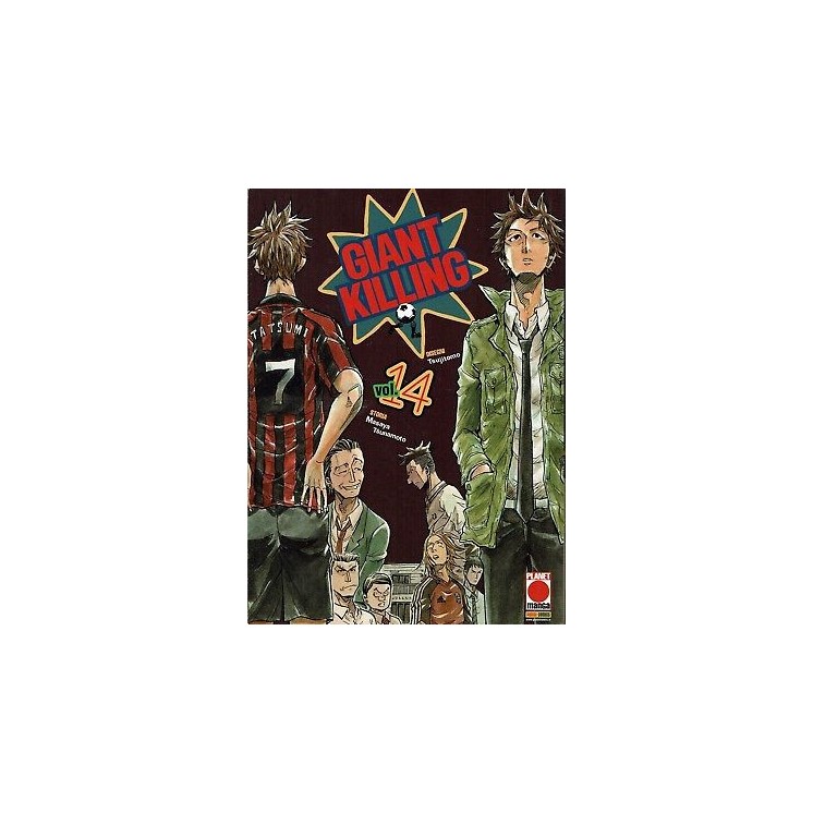 Giant Killing 14 di Tsunamoto ed.Panini NUOVO sconto 50% 2,25€