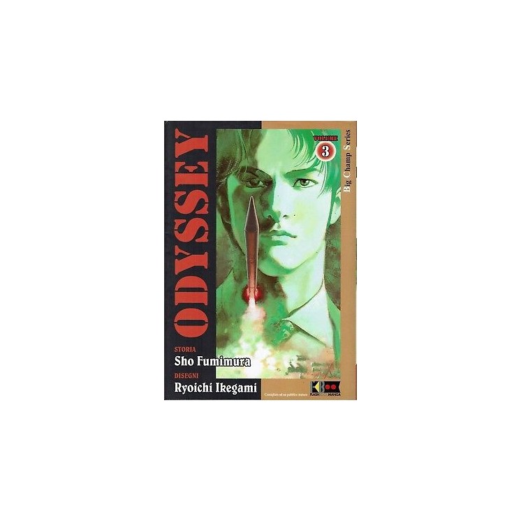Odyssey 3 di R.Ikegami ed.FlashBook NUOVO sconto 30% 4,10€