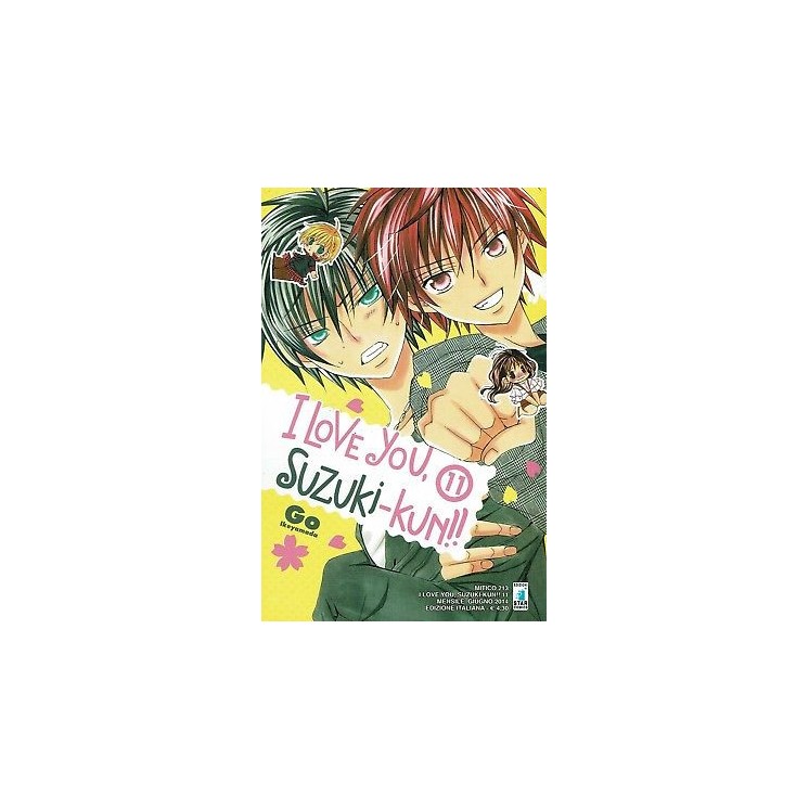 I LOVE you SUZUKI KUN 11 ed.Star Comics NUOVO sconto 40% 2,58€