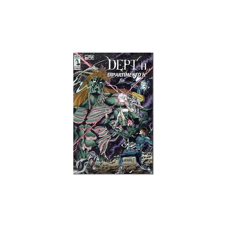 Dept. H. Dipartimento H 1 mar di Paolo Lamanna, Ade Capone SU05 1,50€