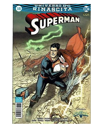 Superman NUOVA SERIE  1 Mensile 116 Rinascita Ed.Lion Sconto 50%