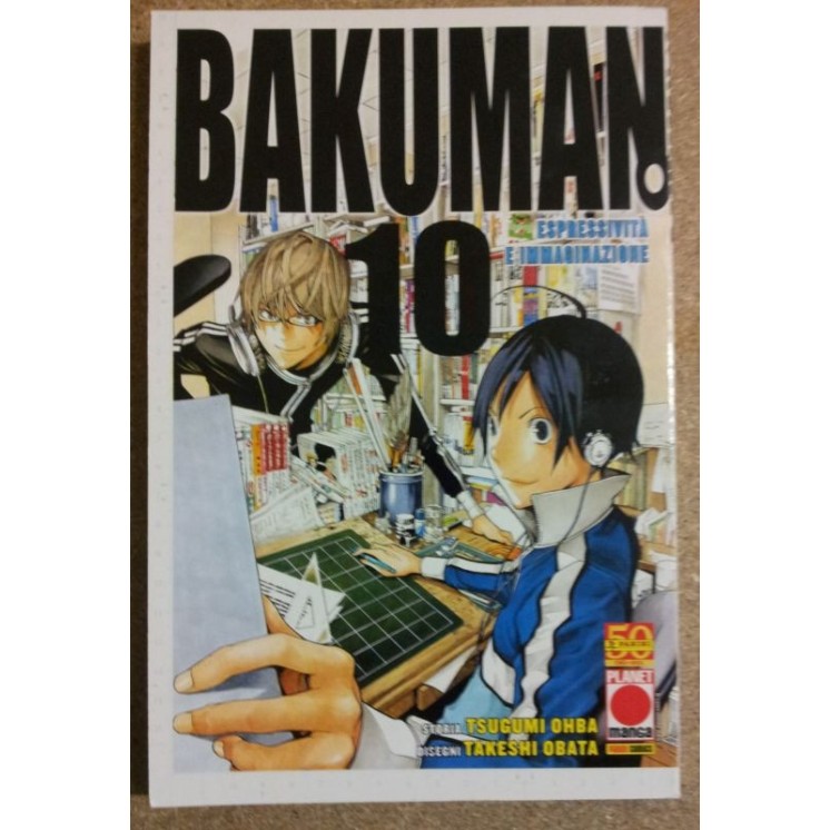 Bakuman n.10 di Obata, Ohba * Death Note * 1a ed. Planet Manga 3,90€