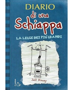 Diario di una Schiappa la legge del più grand ed.il Castoro NUOVO B41