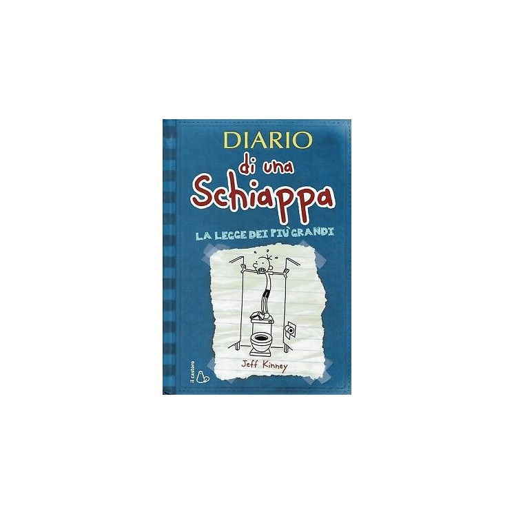 Diario di una Schiappa la legge del più grand ed.il Castoro NUOVO B41