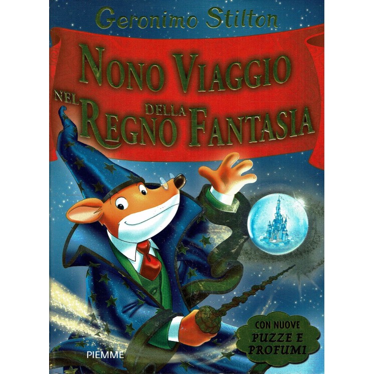Geronimo Stilton:nono viaggo Regno Fantasia ed.Piemme sconto 50% B20