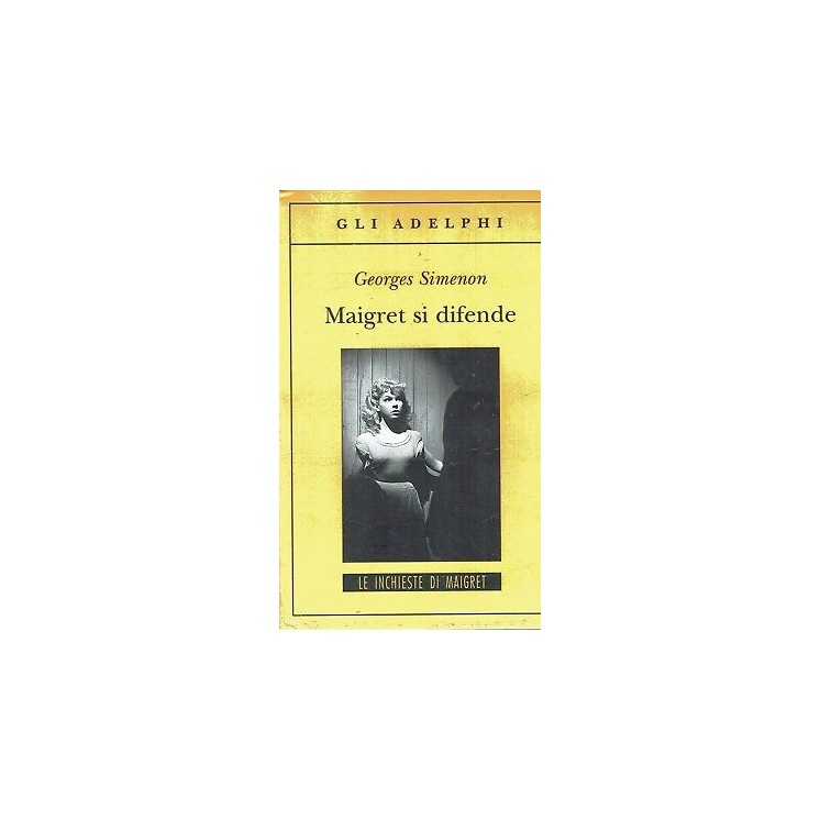 Georges Simenon:Maigret si difende ed.Adelphi NUOVO sconto 50% B39