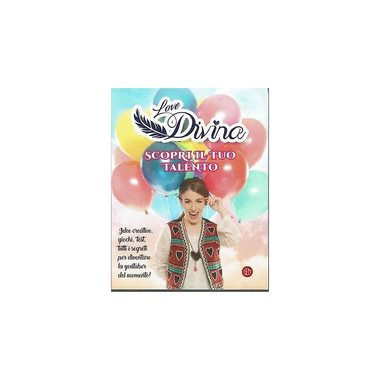 Love Divina scopri il tuo talento YOUTUBER ed.Sem  NUOVO sconto 50% B11