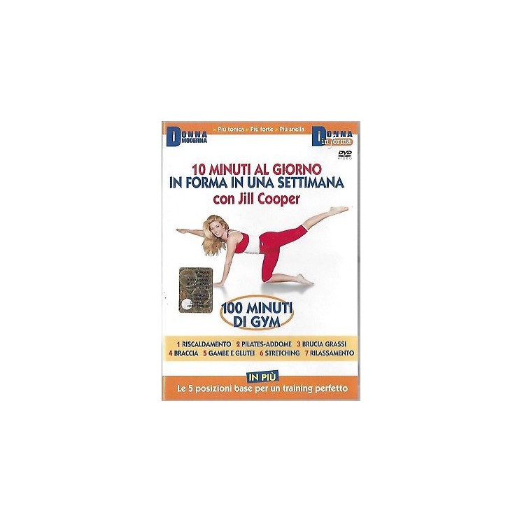 10 minuti al giorno in forma in una settimana di Jill Cooper - DVD ...