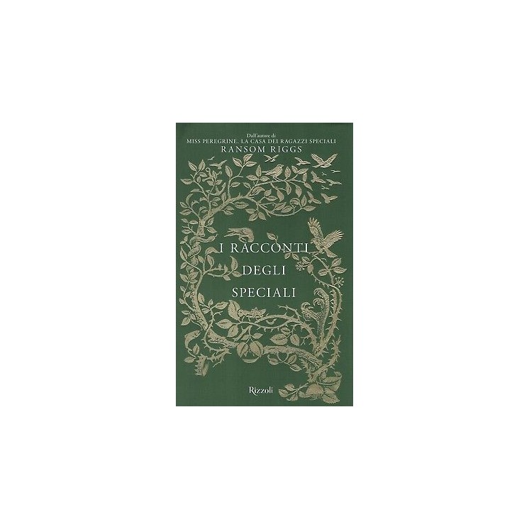 Ransom Riggs:i racconti degli speciali ed.Rizzoli NUOVO sconto 50% B36