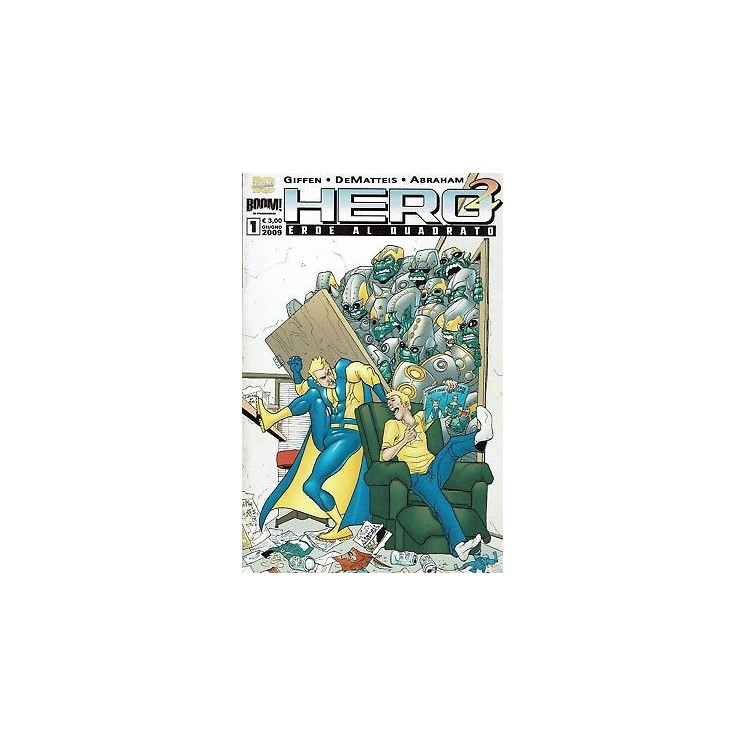 Hero 2 eroe al quadrato  1 di Giffen DeMatteis ed.ItalyComics SU06