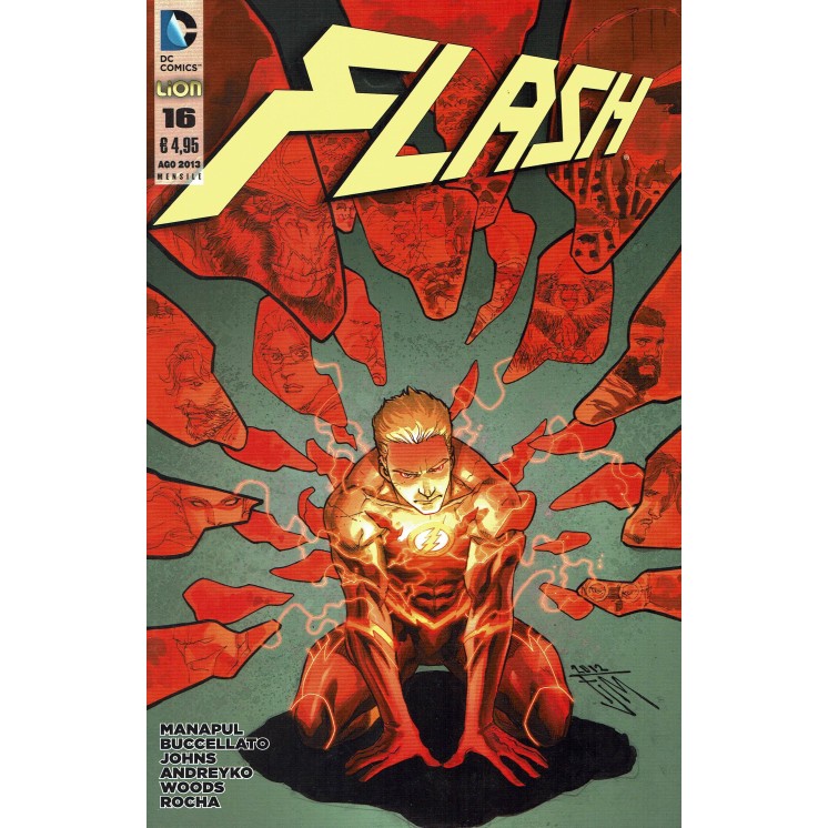 Flash n.16 Buccellato/Manapul/Rocha ed. Lion SCONTO 50%	