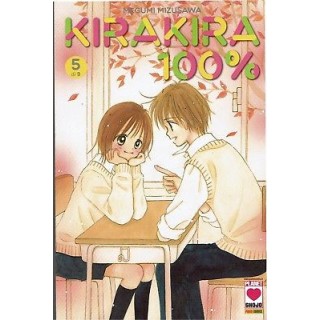 KiraKira 100% n. 5 di Megumi Mizusawa ed.Panini NUOVO sconto 50%