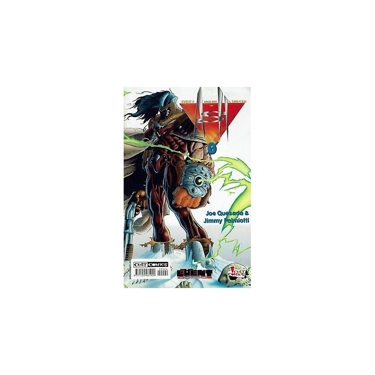 Ash 0 lugl. 2000 di Quesada BROSSURATO ed. Cult Comics SU06