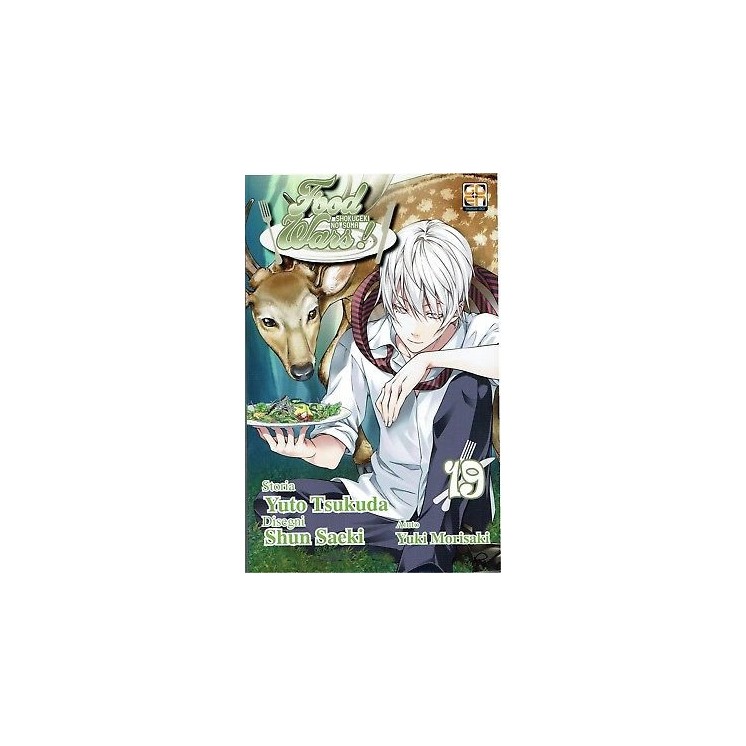 Food Wars 19 di Tsukuda e Saeki ed.Goen NUOVO prima edizione