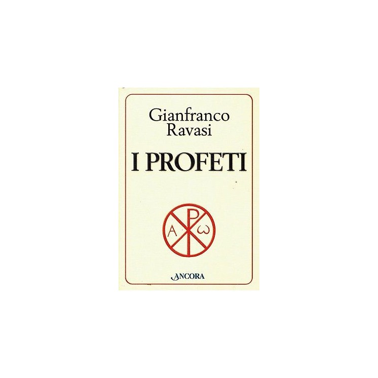 Gianfraco Ravasi:i profeti ed.Ancora NUOVO sconto 50% B46