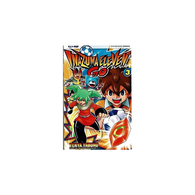 INAZUMA ELOEVEN GO 3 di T.Yabuno ed.J-pop NUOVO sconto 30%