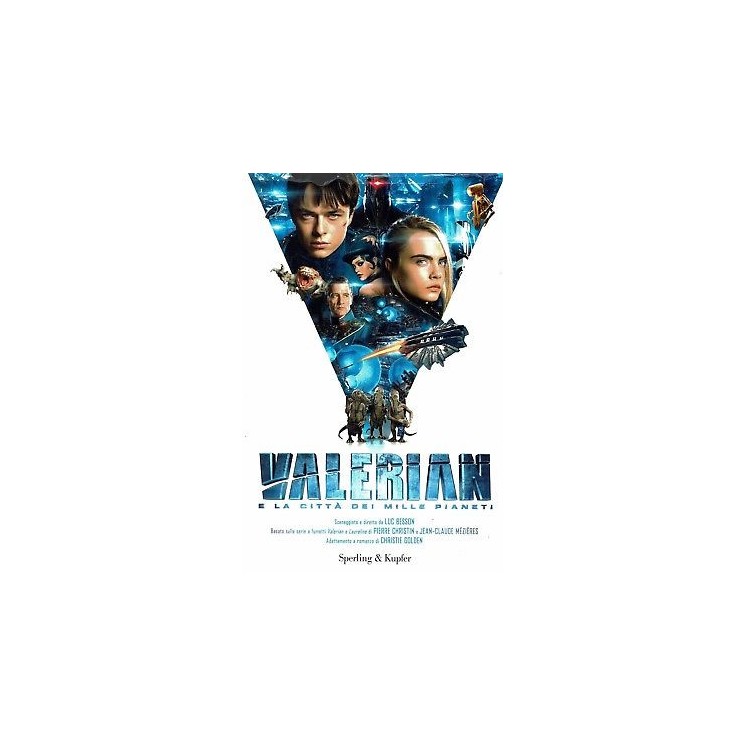 Valerian e la città dei mille pianeti dal film di Besson ed.Sperl sconto 50% B37