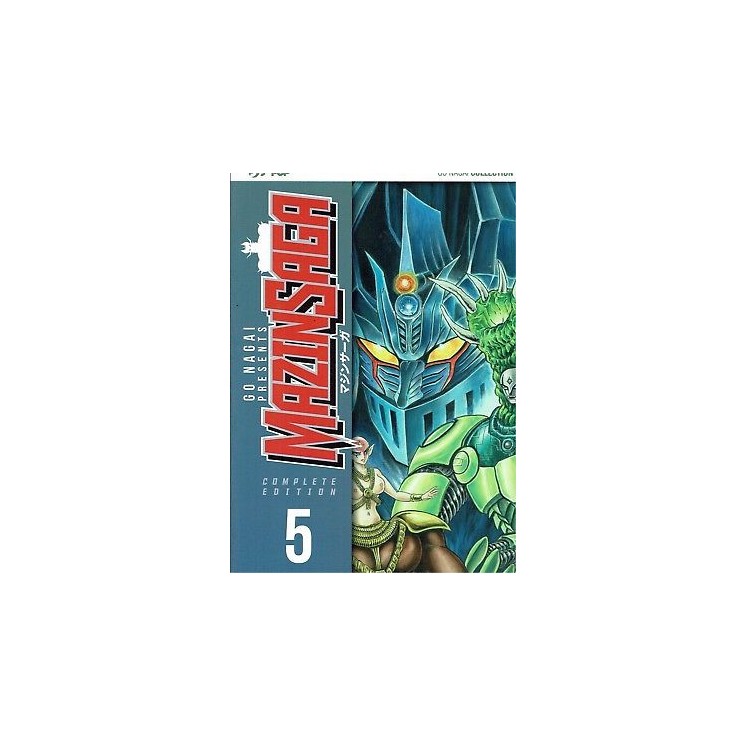 Mazinsaga  5 complete edition di Go Nagai ed.Jpop Sconto 40%
