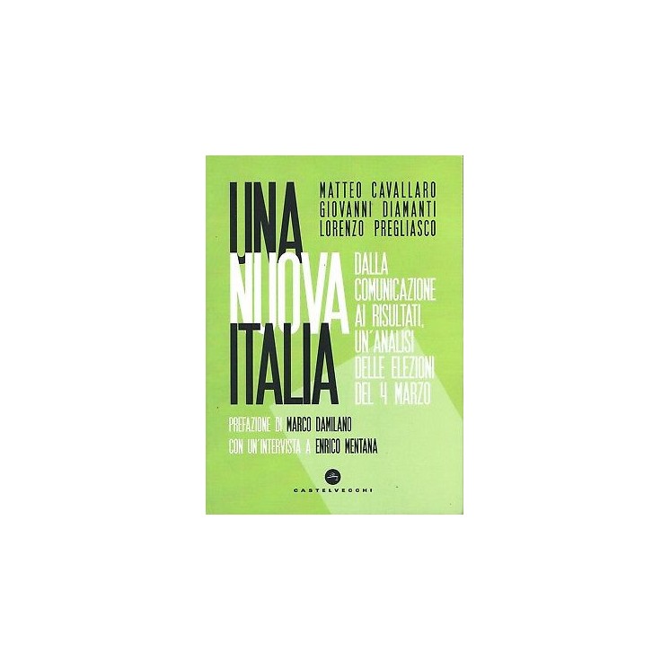 Cavallaro:una nuova Italia dalla comunicaz ed.Castelvecchi  NUOVO sconto 50% B46