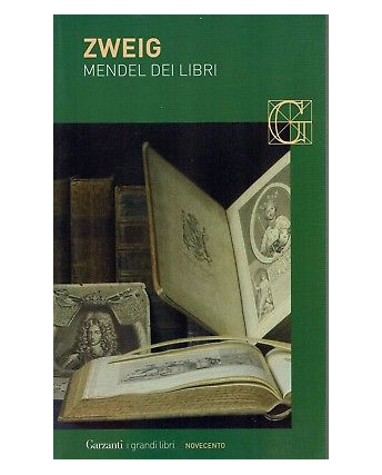 Zweig: Mendel dei libri ed. Garzanti NUOVO SCONTO 50% B08