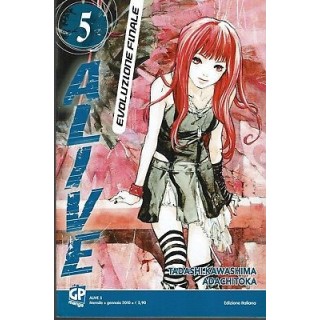 Alive: Evoluzione Finale n. 5 di Kawashima, Adachitoka ed.GP NUOVO sconto 40%