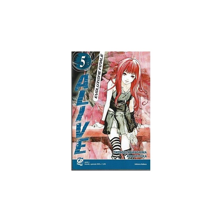 Alive: Evoluzione Finale n. 5 di Kawashima, Adachitoka ed.GP NUOVO sconto 40%