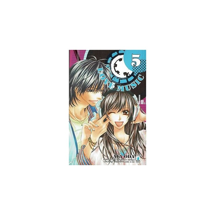 LOVE MUSIC 5 di Aya Oda ed.Star Comics NUOVO 