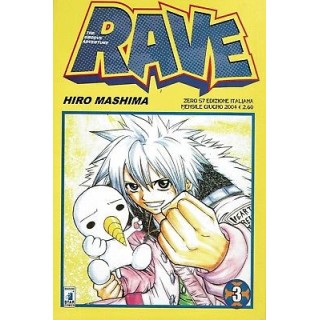 Rave  3 autore Fairy Tail Hiro Mashima ed.Star Comics
