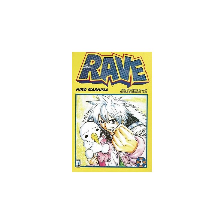 Rave  3 autore Fairy Tail Hiro Mashima ed.Star Comics