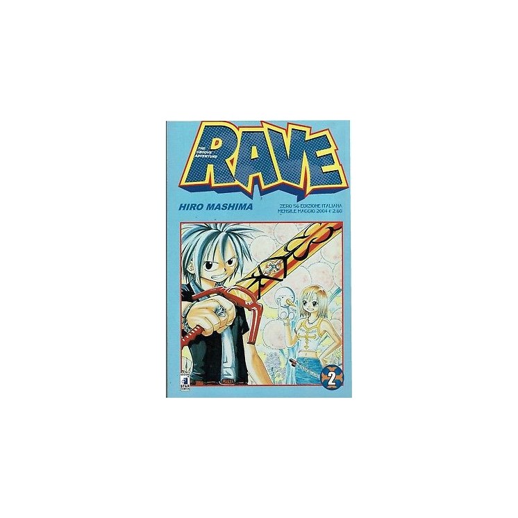 Rave  2 autore Fairy Tail Hiro Mashima ed.Star Comics