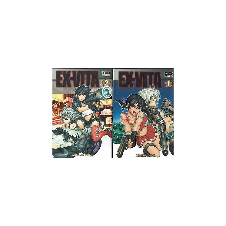 Ex-Vita 1/2 serie completa di S.Komi ed.Flashbook