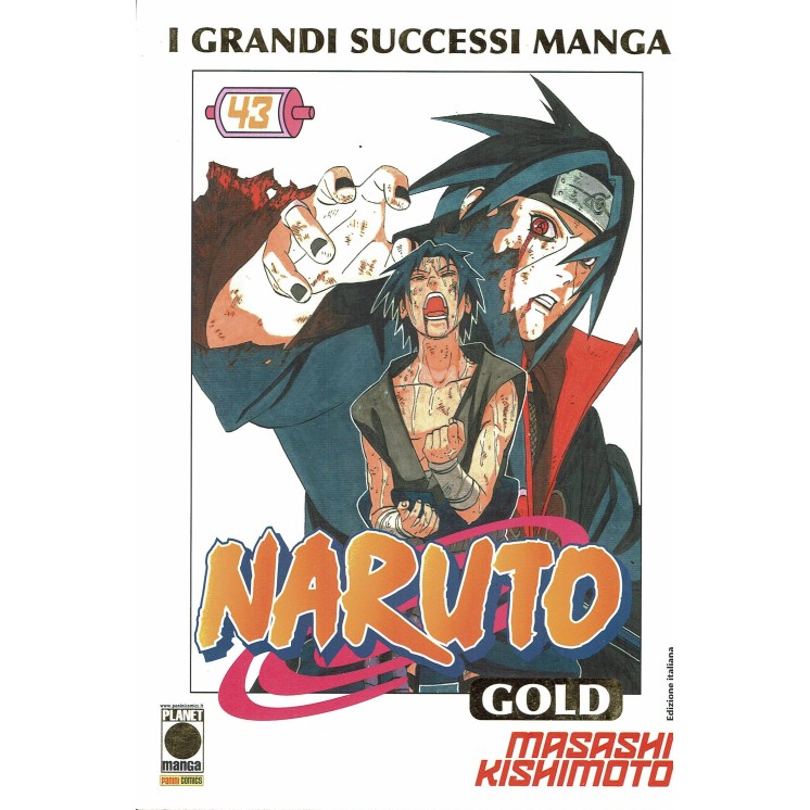 Naruto Gold Deluxe n. 43 di Masashi Kishimoto ed.Panini SCONTO 40%   