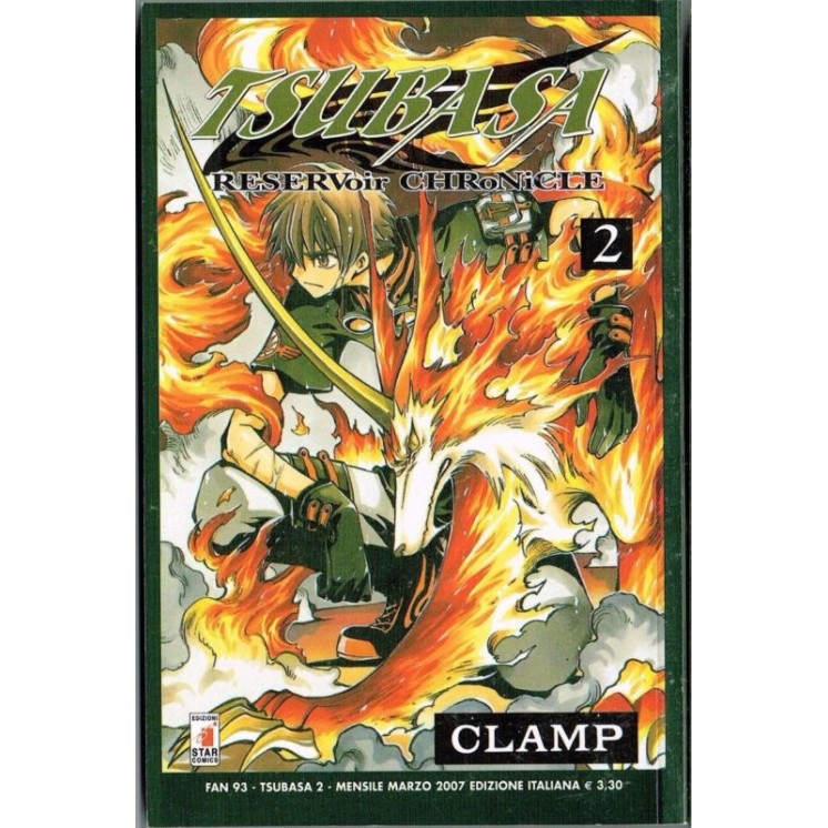 Tsubasa Reservoir C.n. 2 ed.Star Comics NUOVO **CLAMP** 3,90€