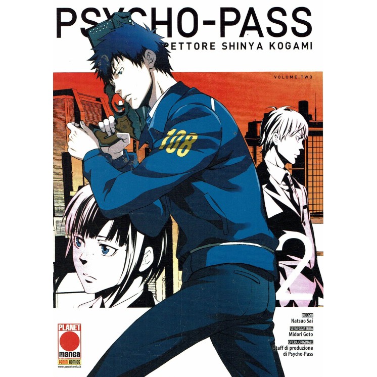 Psycho-Pass ispettore Shinya Kogami  2 di Sai Goto ed.Panini 