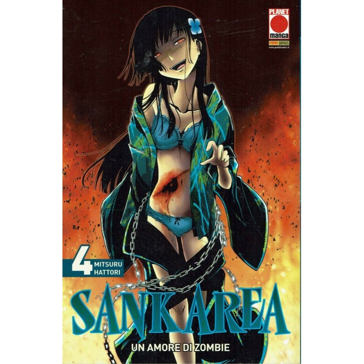 Sankarea n. 4 un amore di zombie di M.Hattori NUOVO ed.Planet Manga