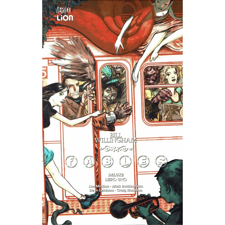 FABLES Deluxe libro 1 di Willingham prima rist.ed.Vertigo/Lion NUOVO -50% FU14