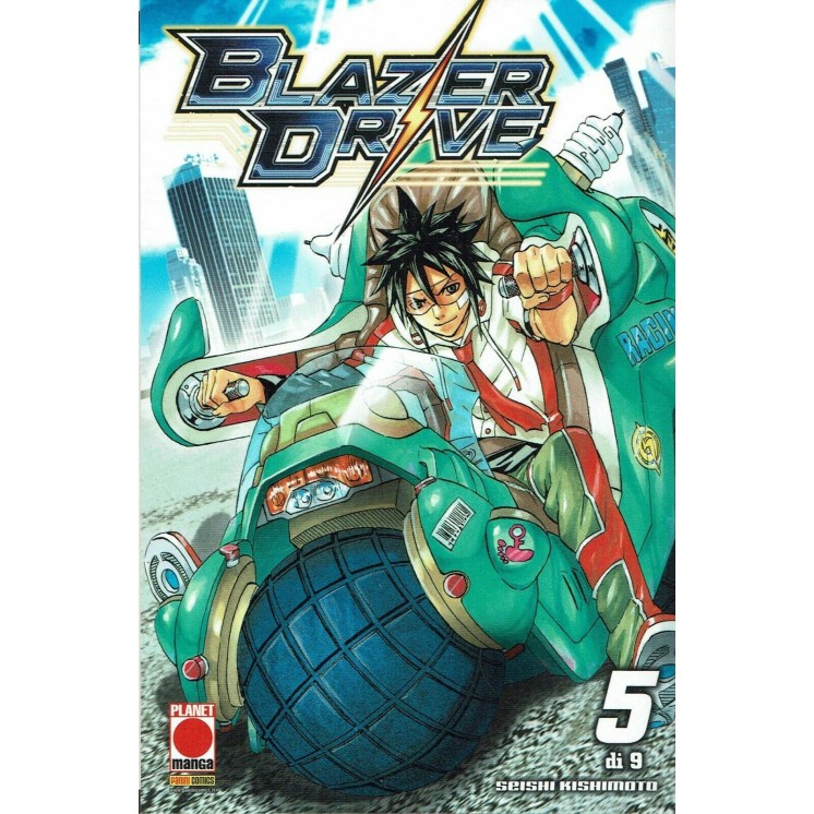 Blazer Driver n.5 di Seishi Kishimoto ed.Panini Nuovo Sconto