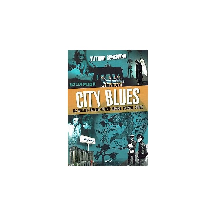 Vittorio Bongiorno:City Blues ed.Edt NUOVO sconto 50% B18