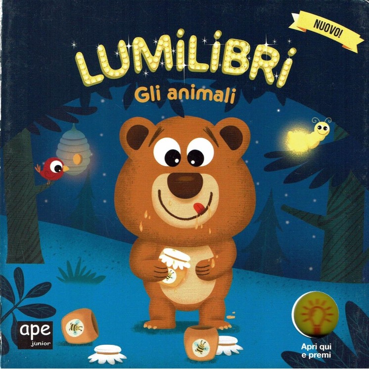 Lumilibri: Gli animali ed.Ape Junior NUOVO sconto 50% B19
